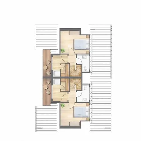 Apartment Haus Strandidyll - Strandwiese Strandrose - Ferienanlage Strandwiese