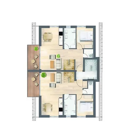 Haus Strandidyll - Strandwiese Strandrose - Ferienanlage Strandwiese Zingst